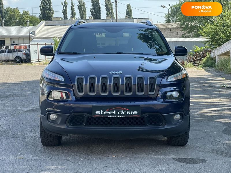 Jeep Cherokee, 2015, Газ пропан-бутан / Бензин, 2.36 л., 204 тис. км, Позашляховик / Кросовер, Синій, Миколаїв 106812 фото