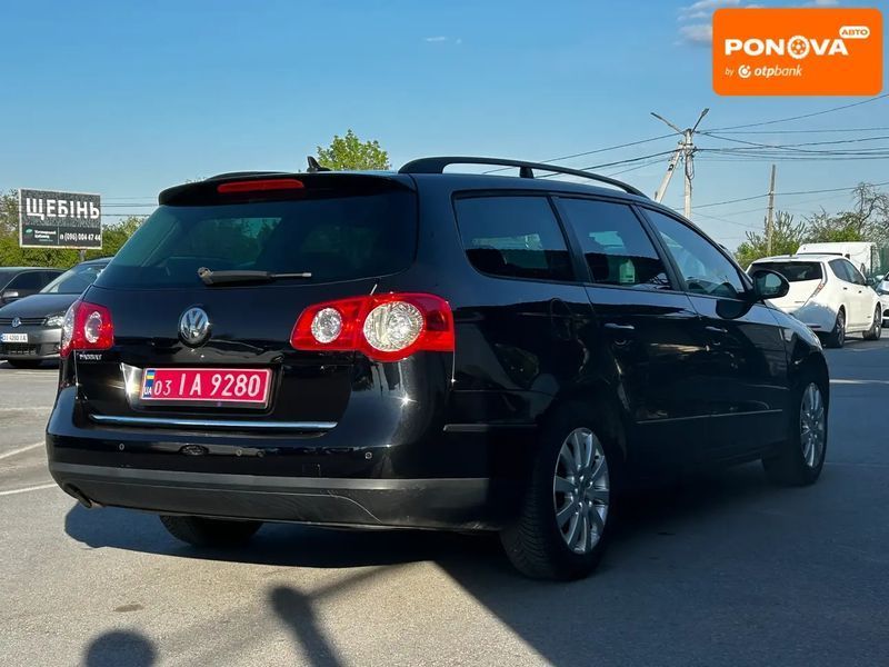 Volkswagen Passat, 2008 р., Бензин, 166 тис. км, Універсал, Чорний, Житомир AT-10417555 фото