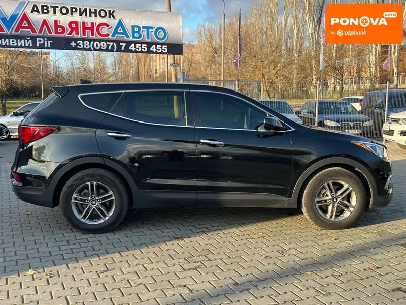 Hyundai Santa FE, 2016 р., Бензин, 168 тис. км, Позашляховик / Кросовер, Чорний, Кривий Ріг AT-10405018 фото