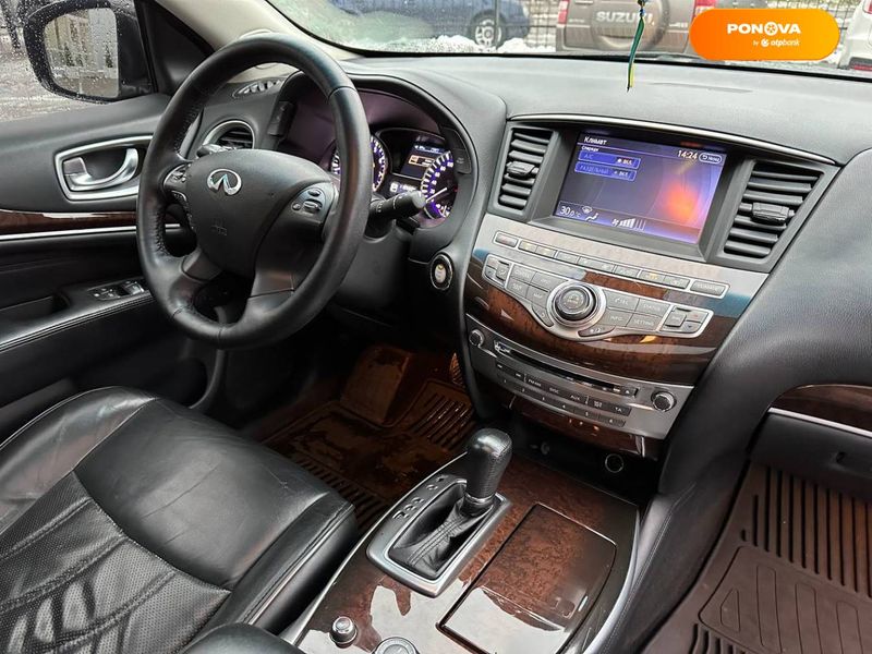 Infiniti JX35, 2013, Газ пропан-бутан / Бензин, 3.5 л., 113 тис. км, Позашляховик / Кросовер, Чорний, Київ 13757 фото