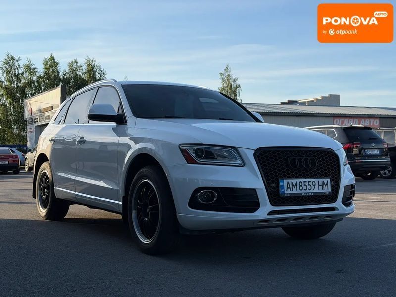 Audi Q5, 2013 г., Бензин, 275 тыс. км, Внедорожник / Кроссовер, Белый, Житомир AT-10420537 фото