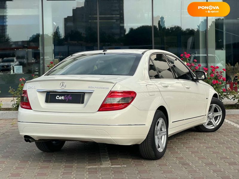 Mercedes-Benz C-Class, 2007, Бензин, 1.8 л., 231 тис. км, Седан, Білий, Одеса 110213 фото