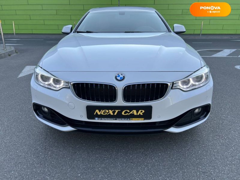 BMW 4 Series Gran Coupe, 2015, Бензин, 2 л., 128 тис. км, Купе, Білий, Київ 15993 фото