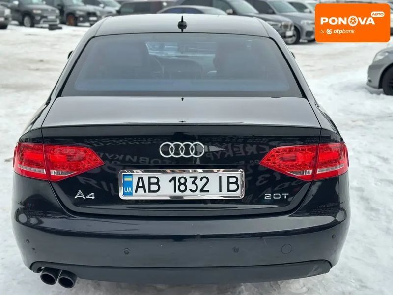 Audi A4, 2012 р., Бензин, 230 тис. км, Седан, Чорний, Вінниця AT-10409189 фото