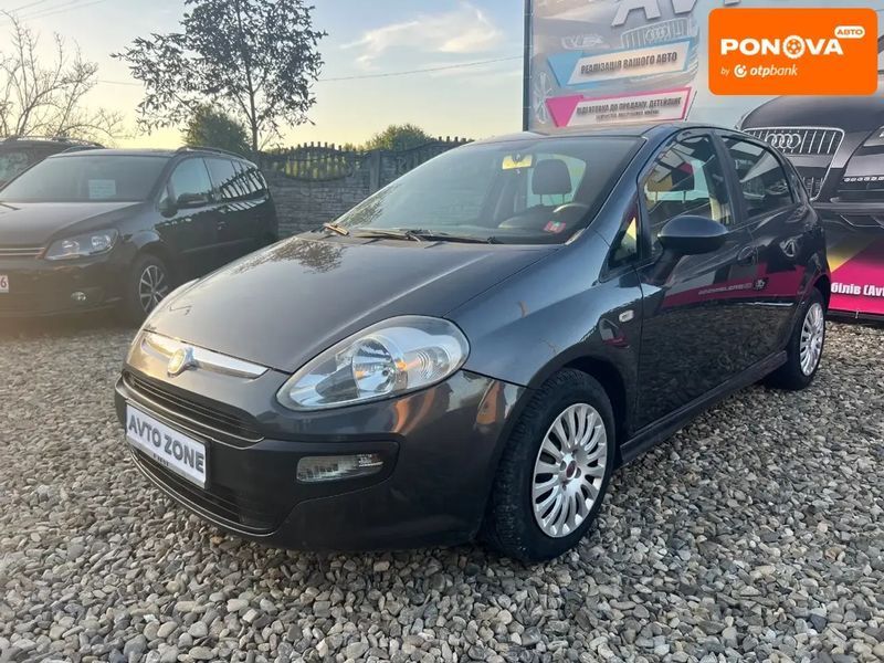 Fiat Punto, 2010 р., Дизель, 218 тис. км, Хетчбек, Сірий, Коломия AT-10400958 фото