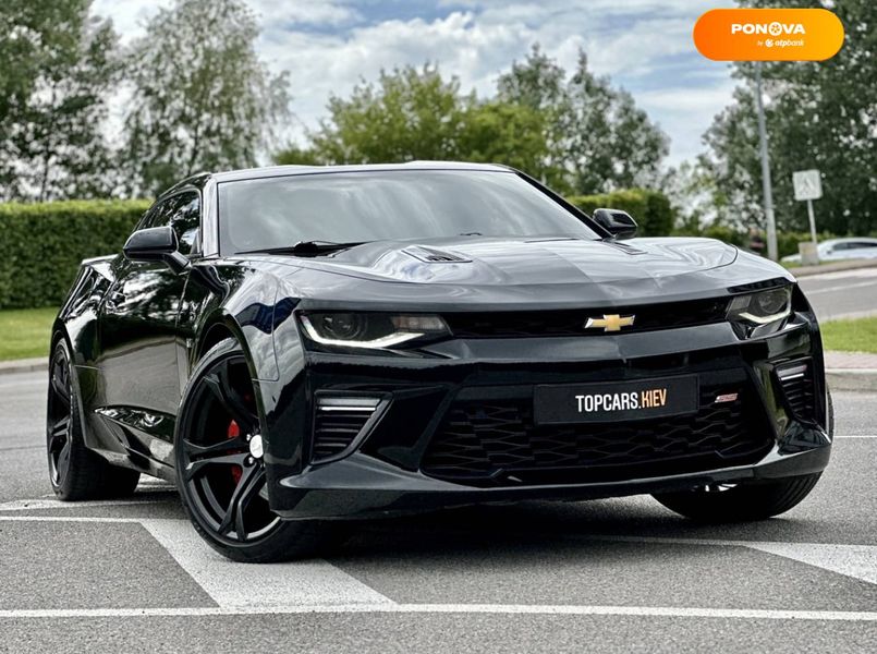 Chevrolet Camaro, 2016, Бензин, 6.2 л., 53 тыс. км, Купе, Чорный, Киев 51239 фото