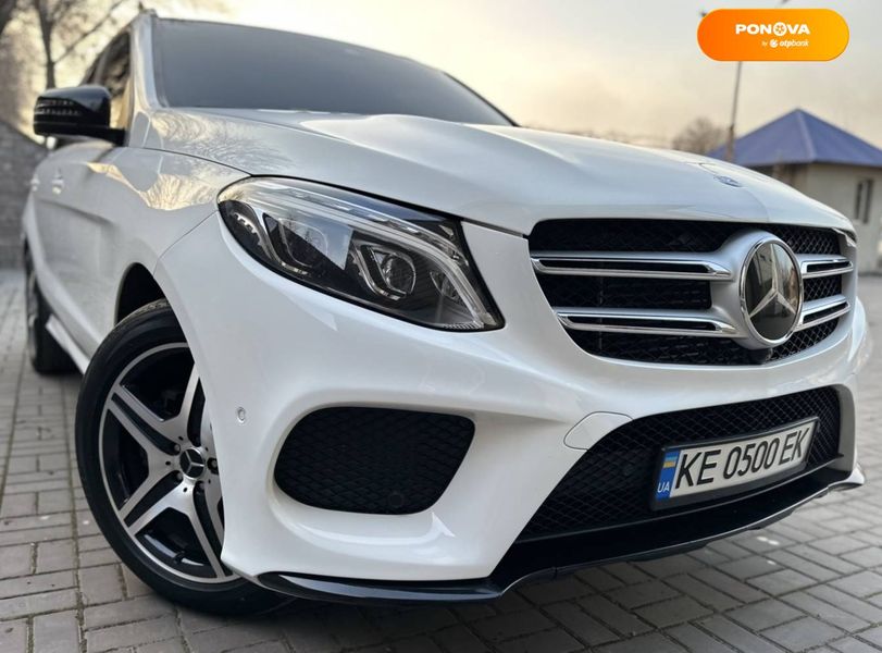 Mercedes-Benz GLE-Class, 2016, Дизель, 2.99 л., 170 тыс. км, Внедорожник / Кроссовер, Белый, Днепр (Днепропетровск) Cars-Pr-58198 фото