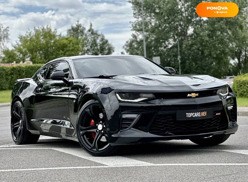 Chevrolet Camaro, 2016, Бензин, 6.2 л., 53 тыс. км, Купе, Чорный, Киев 51239 фото