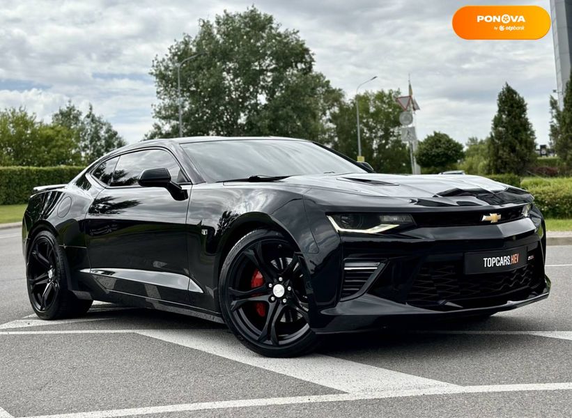 Chevrolet Camaro, 2016, Бензин, 6.2 л., 53 тыс. км, Купе, Чорный, Киев 51239 фото