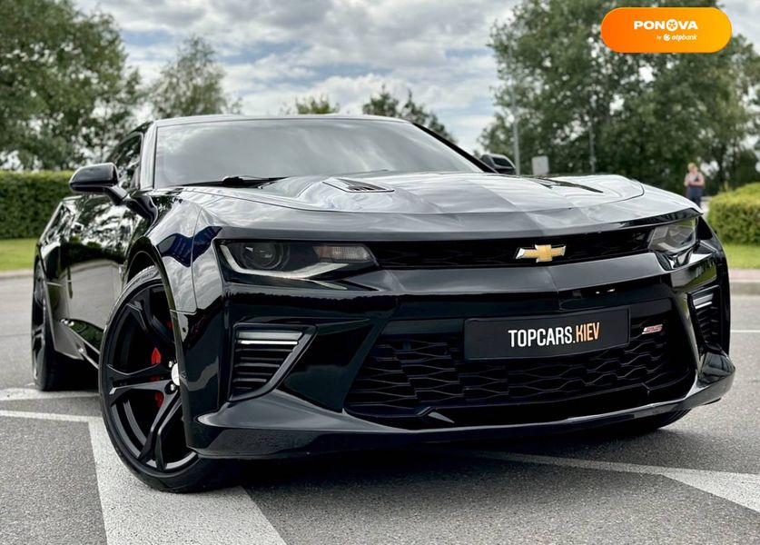 Chevrolet Camaro, 2016, Бензин, 6.2 л., 53 тыс. км, Купе, Чорный, Киев 51239 фото