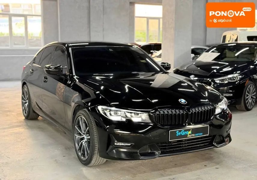 BMW 3 Series, 2019 р., Дизель, 175 тис. км, Седан, Чорний, Кам'янське (Дніпродзержинськ) AT-10418500 фото