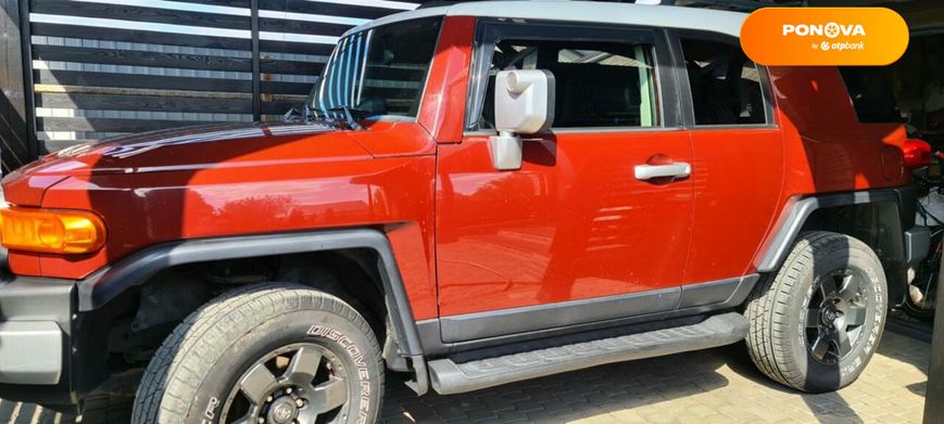 Toyota FJ Cruiser, 2007, Газ пропан-бутан / Бензин, 3.96 л., 195 тис. км, Позашляховик / Кросовер, Червоний, Київ Cars-Pr-60894 фото