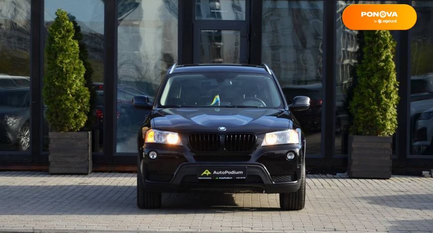 BMW X3, 2014, Бензин, 2 л., 130 тис. км, Позашляховик / Кросовер, Чорний, Київ 39408 фото