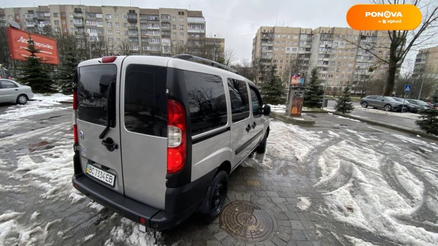 Fiat Doblo, 2006, Дизель, 1.25 л., 298 тис. км, Мінівен, Сірий, Львів Cars-Pr-61789 фото