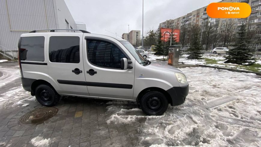 Fiat Doblo, 2006, Дизель, 1.25 л., 298 тис. км, Мінівен, Сірий, Львів Cars-Pr-61789 фото