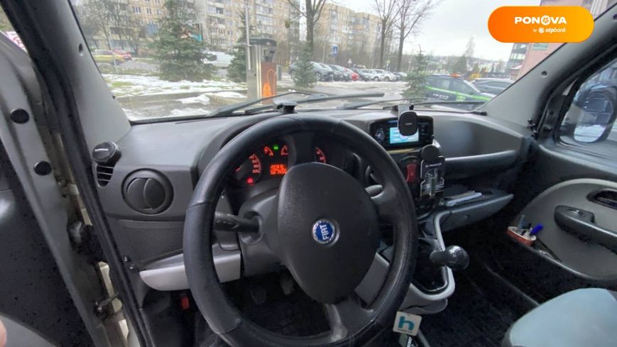 Fiat Doblo, 2006, Дизель, 1.25 л., 298 тис. км, Мінівен, Сірий, Львів Cars-Pr-61789 фото