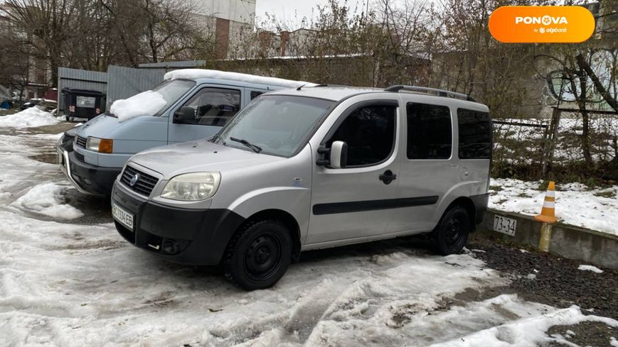 Fiat Doblo, 2006, Дизель, 1.25 л., 298 тис. км, Мінівен, Сірий, Львів Cars-Pr-61789 фото