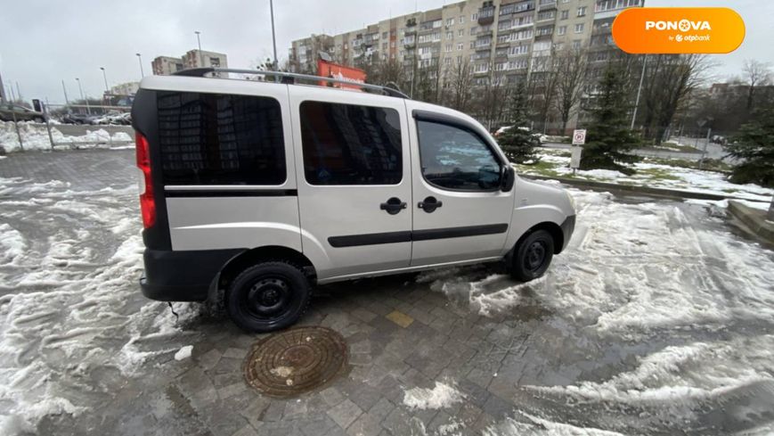 Fiat Doblo, 2006, Дизель, 1.25 л., 298 тис. км, Мінівен, Сірий, Львів Cars-Pr-61789 фото