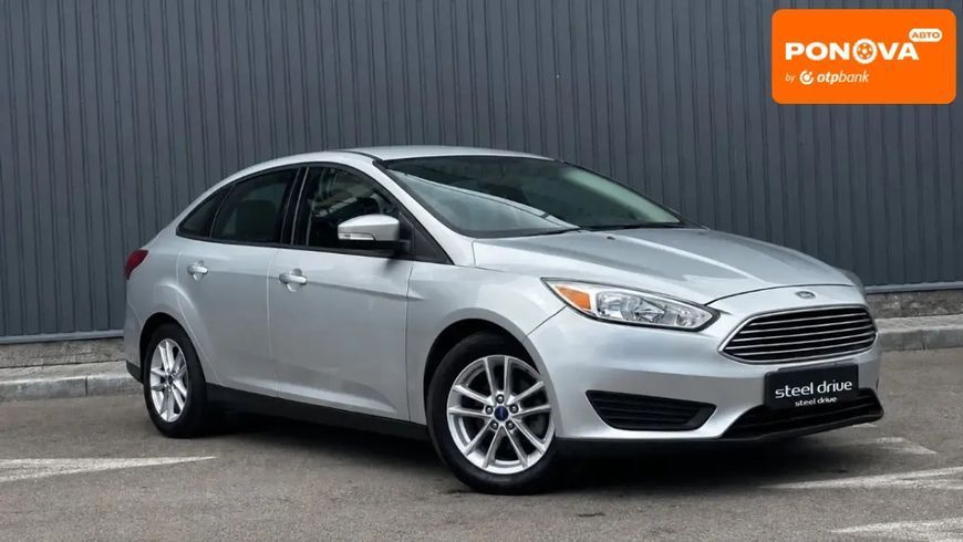 Ford Focus, 2016 р., Бензин, 61 тис. км, Седан, Сірий, Миколаїв AT-10417763 фото