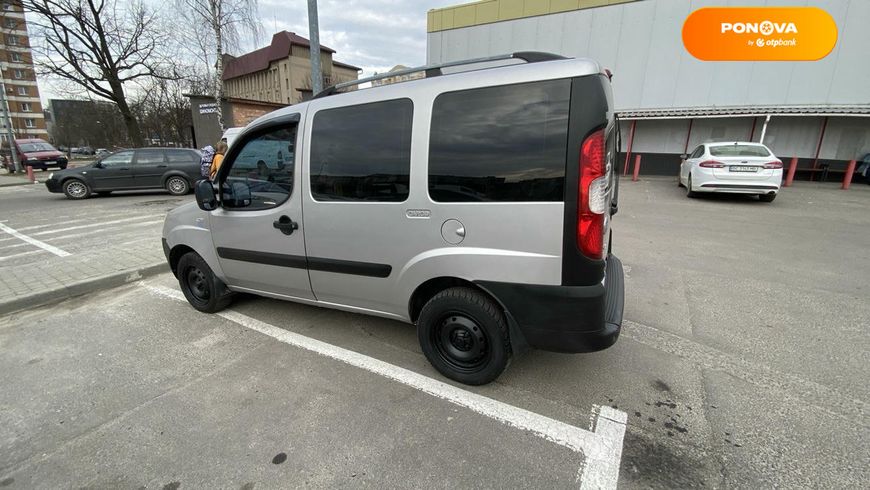 Fiat Doblo, 2006, Дизель, 1.25 л., 298 тыс. км, Минивен, Серый, Львов Cars-Pr-61789 фото