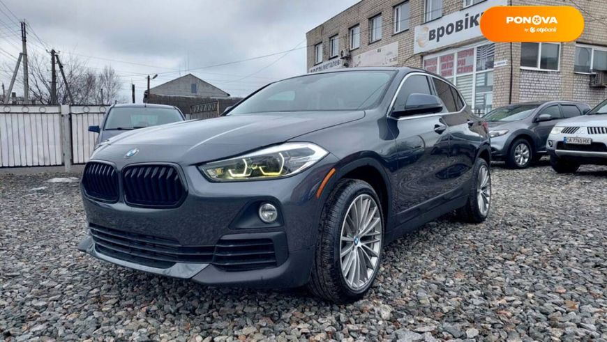 BMW X2, 2018, Бензин, 2 л., 186 тис. км, Позашляховик / Кросовер, Синій, Сміла 14203 фото