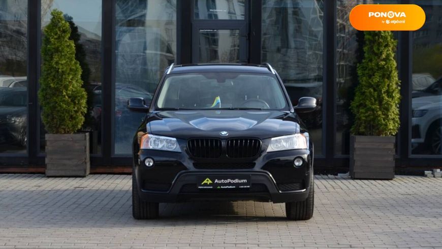 BMW X3, 2014, Бензин, 2 л., 130 тис. км, Позашляховик / Кросовер, Чорний, Київ 39408 фото