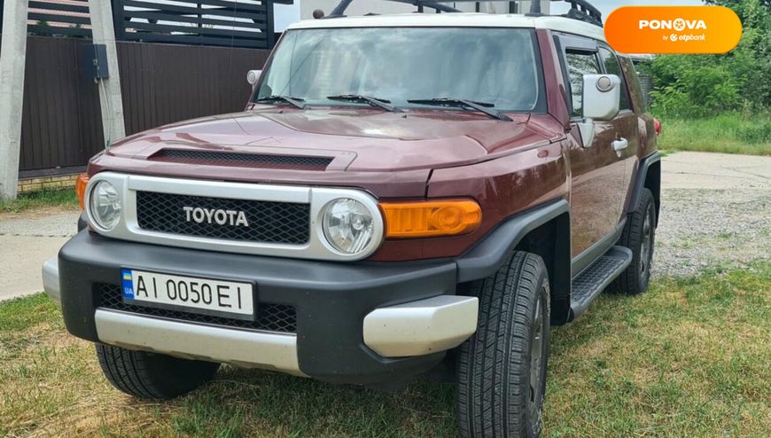 Toyota FJ Cruiser, 2007, Газ пропан-бутан / Бензин, 3.96 л., 195 тис. км, Позашляховик / Кросовер, Червоний, Київ Cars-Pr-60894 фото