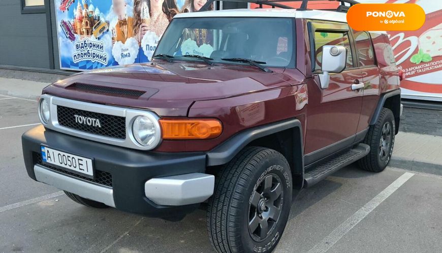 Toyota FJ Cruiser, 2007, Газ пропан-бутан / Бензин, 3.96 л., 195 тис. км, Позашляховик / Кросовер, Червоний, Київ Cars-Pr-60894 фото