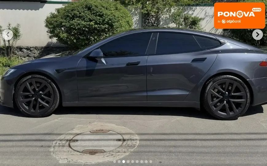 Tesla Model S, 2021 р., Електро, 65 тис. км, Ліфтбек, Сірий, Дніпро (Дніпропетровськ) AT-10417205 фото