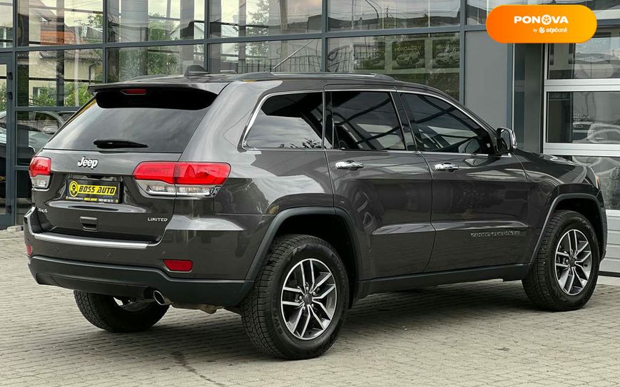 Jeep Grand Cherokee, 2019, Бензин, 3.6 л., 49 тис. км, Позашляховик / Кросовер, Сірий, Івано-Франківськ 98116 фото