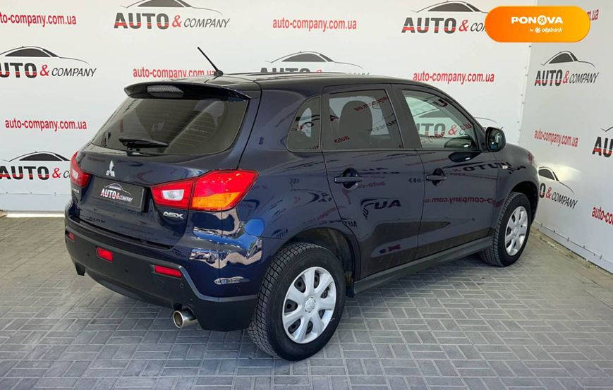 Mitsubishi ASX, 2011, Бензин, 1.59 л., 167 тис. км, Позашляховик / Кросовер, Синій, Львів 97788 фото