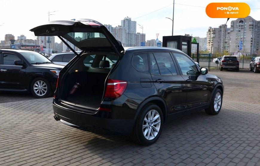 BMW X3, 2014, Бензин, 2 л., 130 тыс. км, Внедорожник / Кроссовер, Чорный, Киев 39408 фото