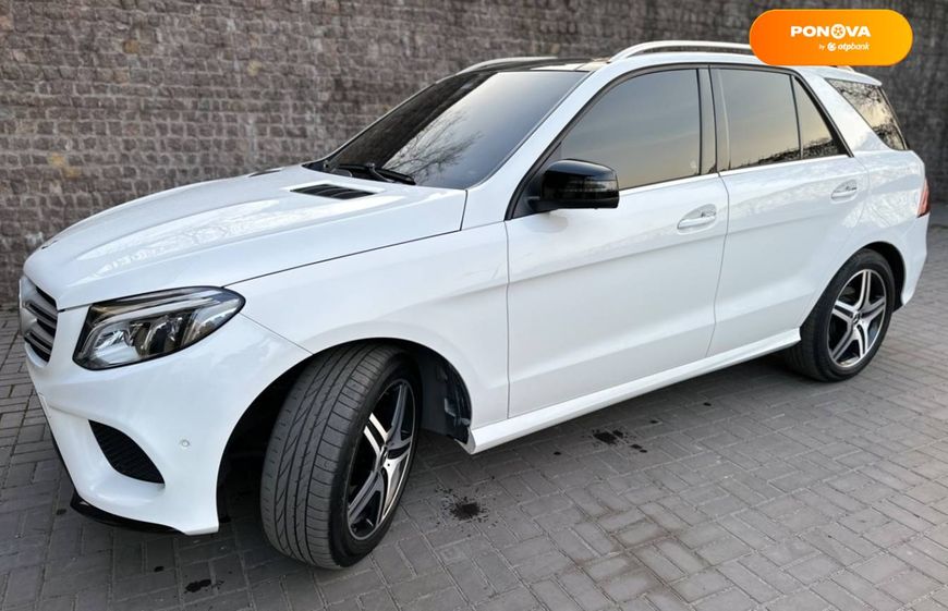 Mercedes-Benz GLE-Class, 2016, Дизель, 2.99 л., 170 тыс. км, Внедорожник / Кроссовер, Белый, Днепр (Днепропетровск) Cars-Pr-58198 фото