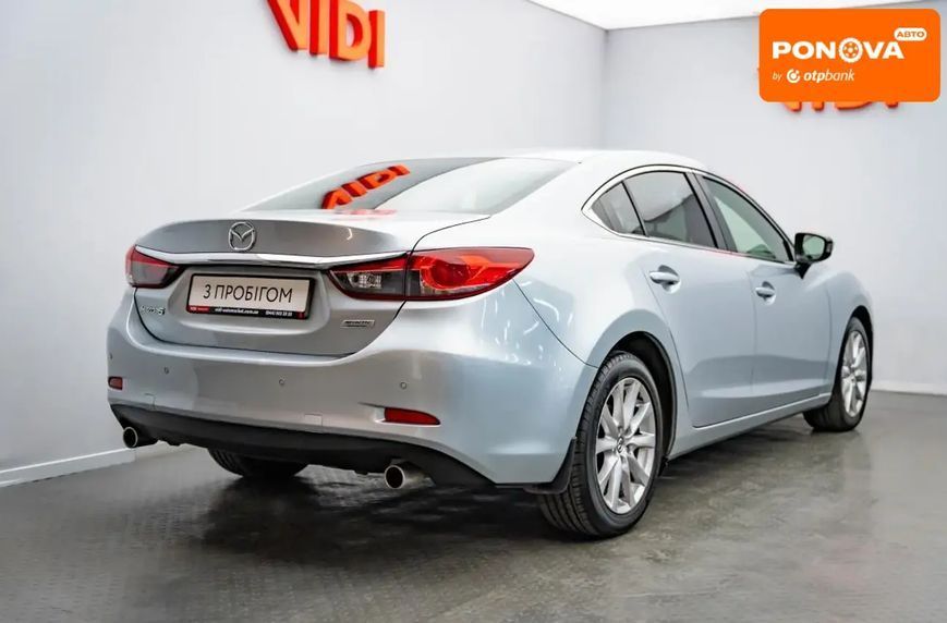 Mazda 6, 2016 р., Бензин, 145 тис. км, Седан, Сірий, Київ AT-10423194 фото