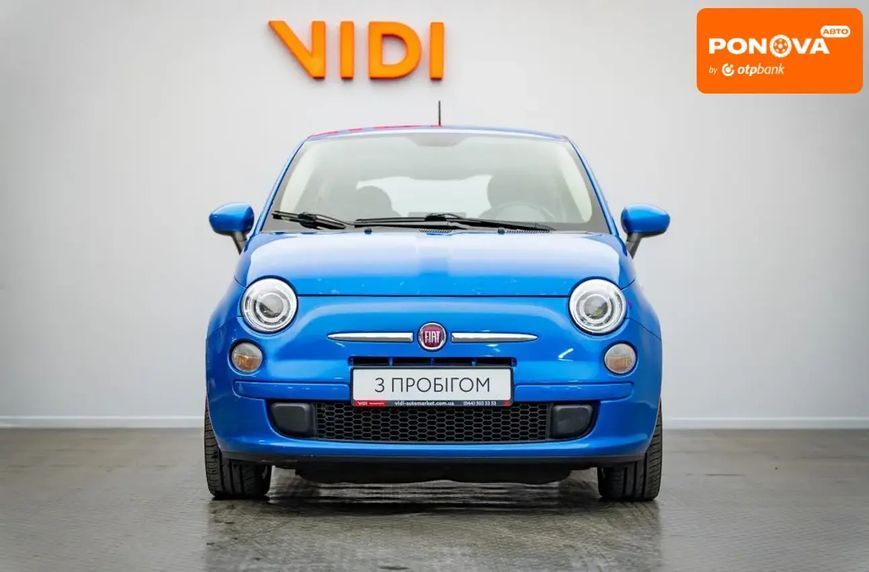 Fiat 500, 2015 г., Бензин, 86 тыс. км, Хетчбек, Синий, Киев AT-10429237 фото