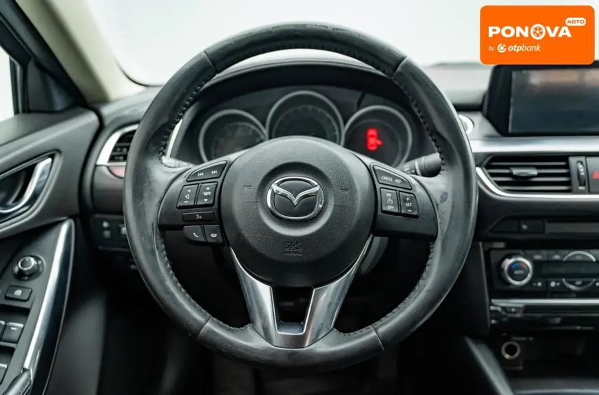 Mazda 6, 2016 р., Бензин, 145 тис. км, Седан, Сірий, Київ AT-10423194 фото