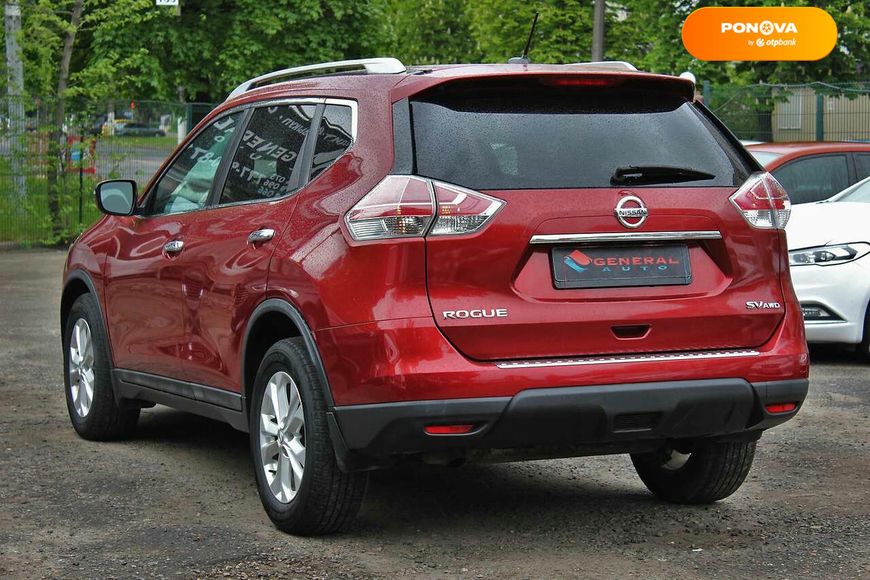 Nissan Rogue, 2016, Бензин, 2.5 л., 111 тис. км, Позашляховик / Кросовер, Червоний, Одеса 110166 фото