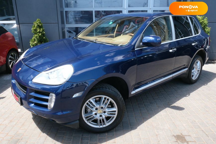 Porsche Cayenne, 2008, Бензин, 4.8 л., 163 тис. км, Позашляховик / Кросовер, Синій, Одеса 102177 фото