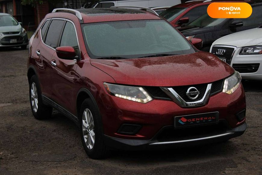 Nissan Rogue, 2016, Бензин, 2.5 л., 111 тис. км, Позашляховик / Кросовер, Червоний, Одеса 110166 фото