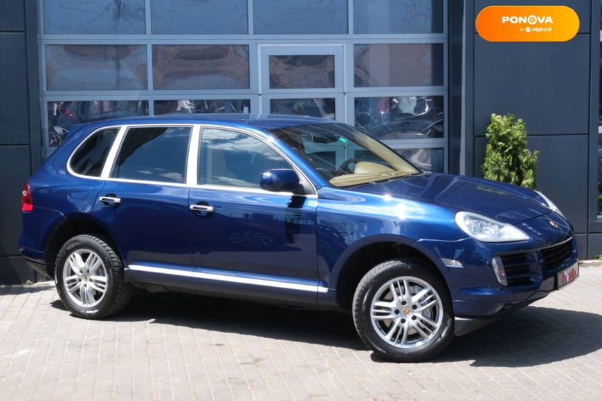 Porsche Cayenne, 2008, Бензин, 4.8 л., 163 тис. км, Позашляховик / Кросовер, Синій, Одеса 102177 фото