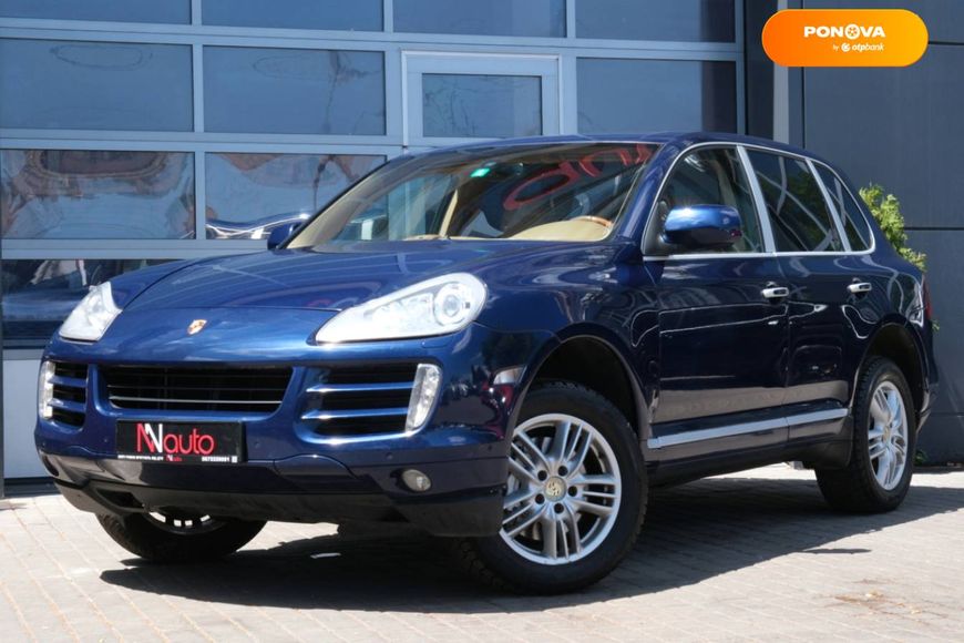 Porsche Cayenne, 2008, Бензин, 4.8 л., 163 тис. км, Позашляховик / Кросовер, Синій, Одеса 102177 фото