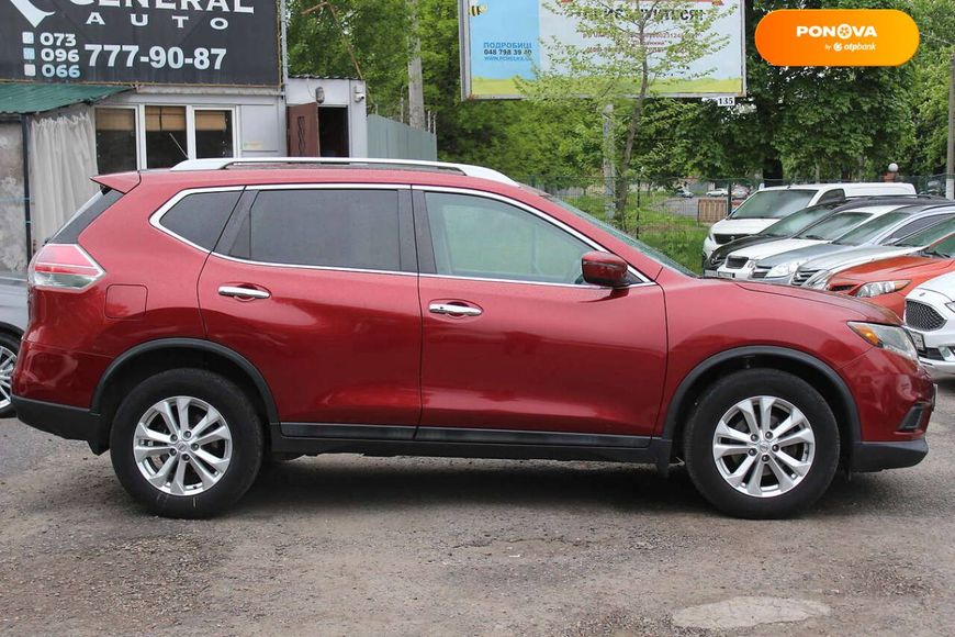 Nissan Rogue, 2016, Бензин, 2.5 л., 111 тис. км, Позашляховик / Кросовер, Червоний, Одеса 110166 фото