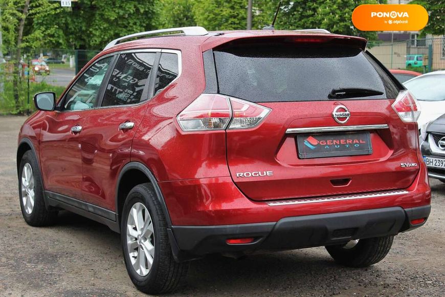 Nissan Rogue, 2016, Бензин, 2.5 л., 111 тис. км, Позашляховик / Кросовер, Червоний, Одеса 110166 фото