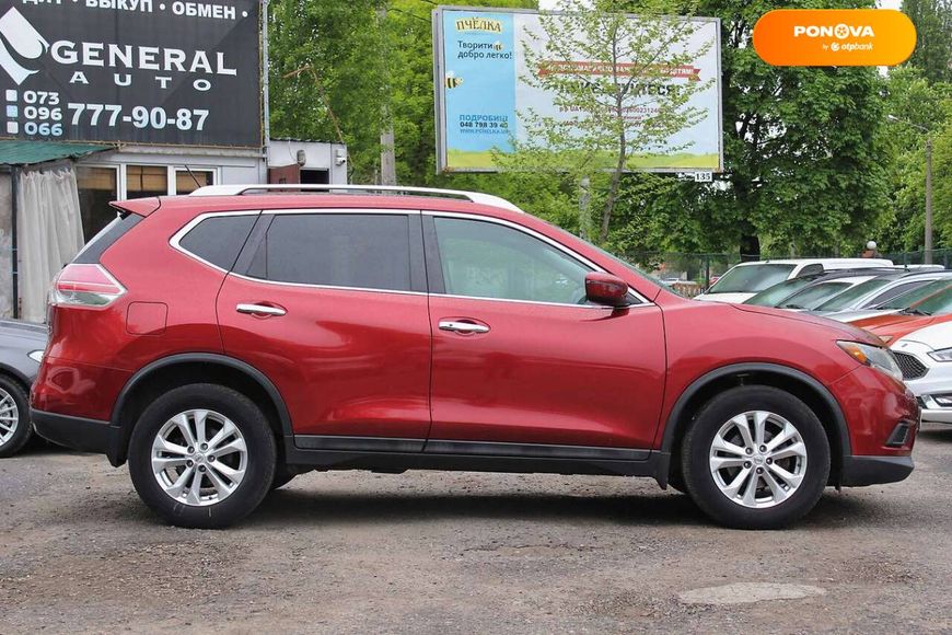 Nissan Rogue, 2016, Бензин, 2.5 л., 111 тис. км, Позашляховик / Кросовер, Червоний, Одеса 110166 фото