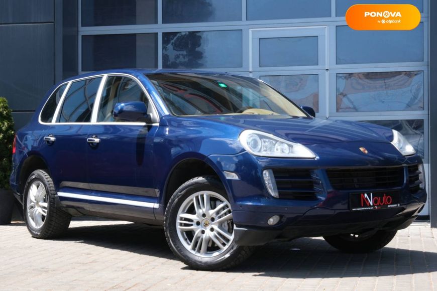 Porsche Cayenne, 2008, Бензин, 4.8 л., 163 тис. км, Позашляховик / Кросовер, Синій, Одеса 102177 фото