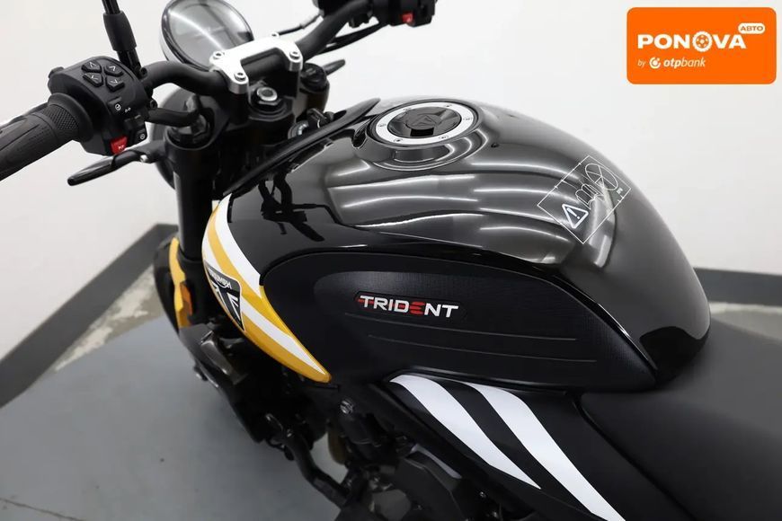 Triumph Trident 660, 2024 р., Бензин, Мотоцикл Без обтікачів (Naked bike), Жовтий, Гнівань AT-10423787 фото