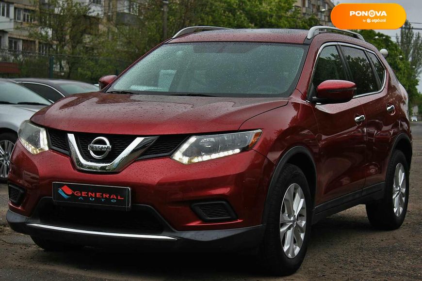 Nissan Rogue, 2016, Бензин, 2.5 л., 111 тис. км, Позашляховик / Кросовер, Червоний, Одеса 110166 фото