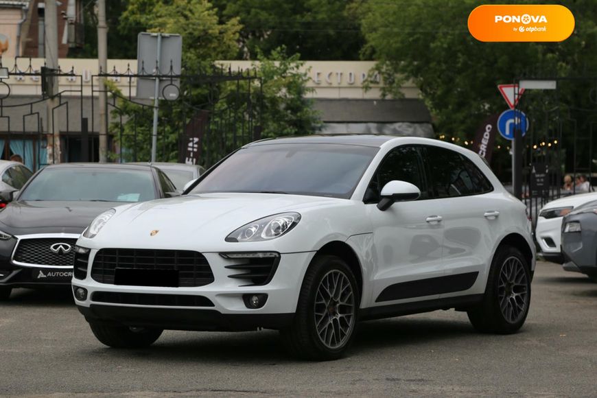 Porsche Macan, 2015, Бензин, 3 л., 139 тис. км, Позашляховик / Кросовер, Білий, Київ 107382 фото