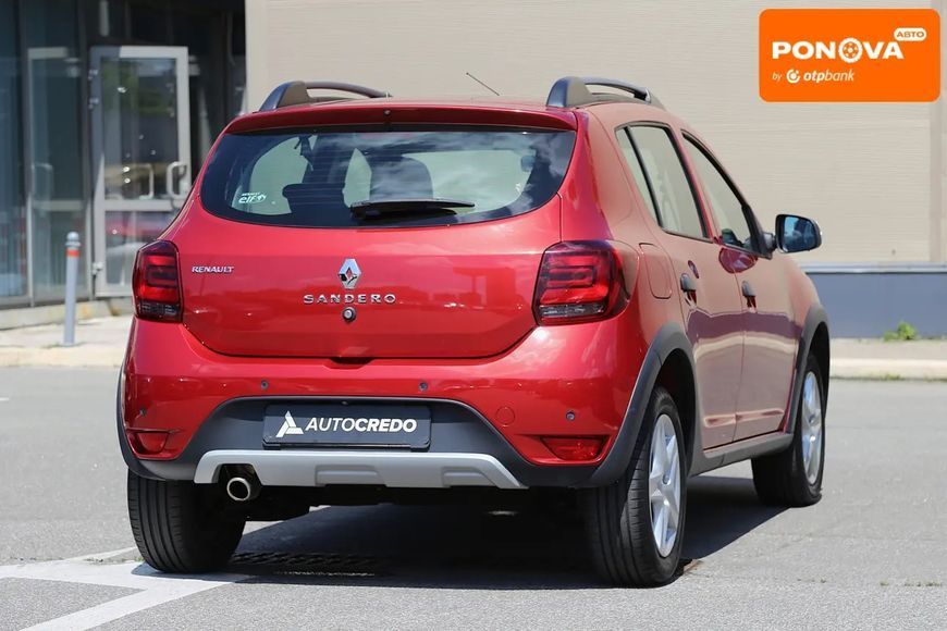 Renault Sandero StepWay, 2017 р., Бензин, 68 тис. км, Хетчбек, Червоний, Київ AT-10419119 фото