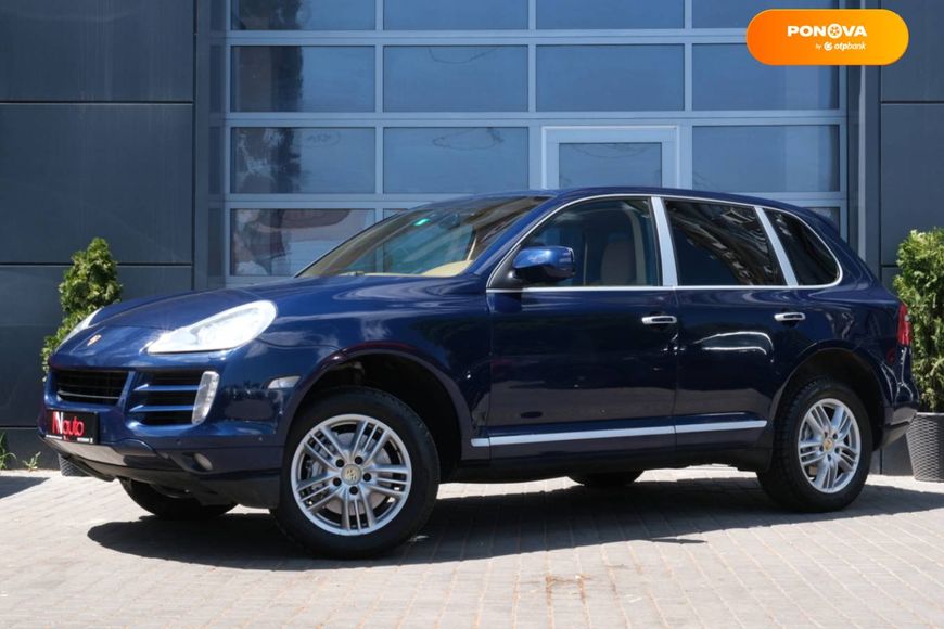 Porsche Cayenne, 2008, Бензин, 4.8 л., 163 тис. км, Позашляховик / Кросовер, Синій, Одеса 102177 фото